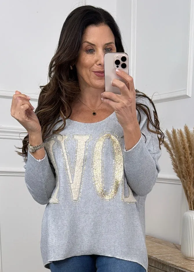 Jill Grey LOVE Top