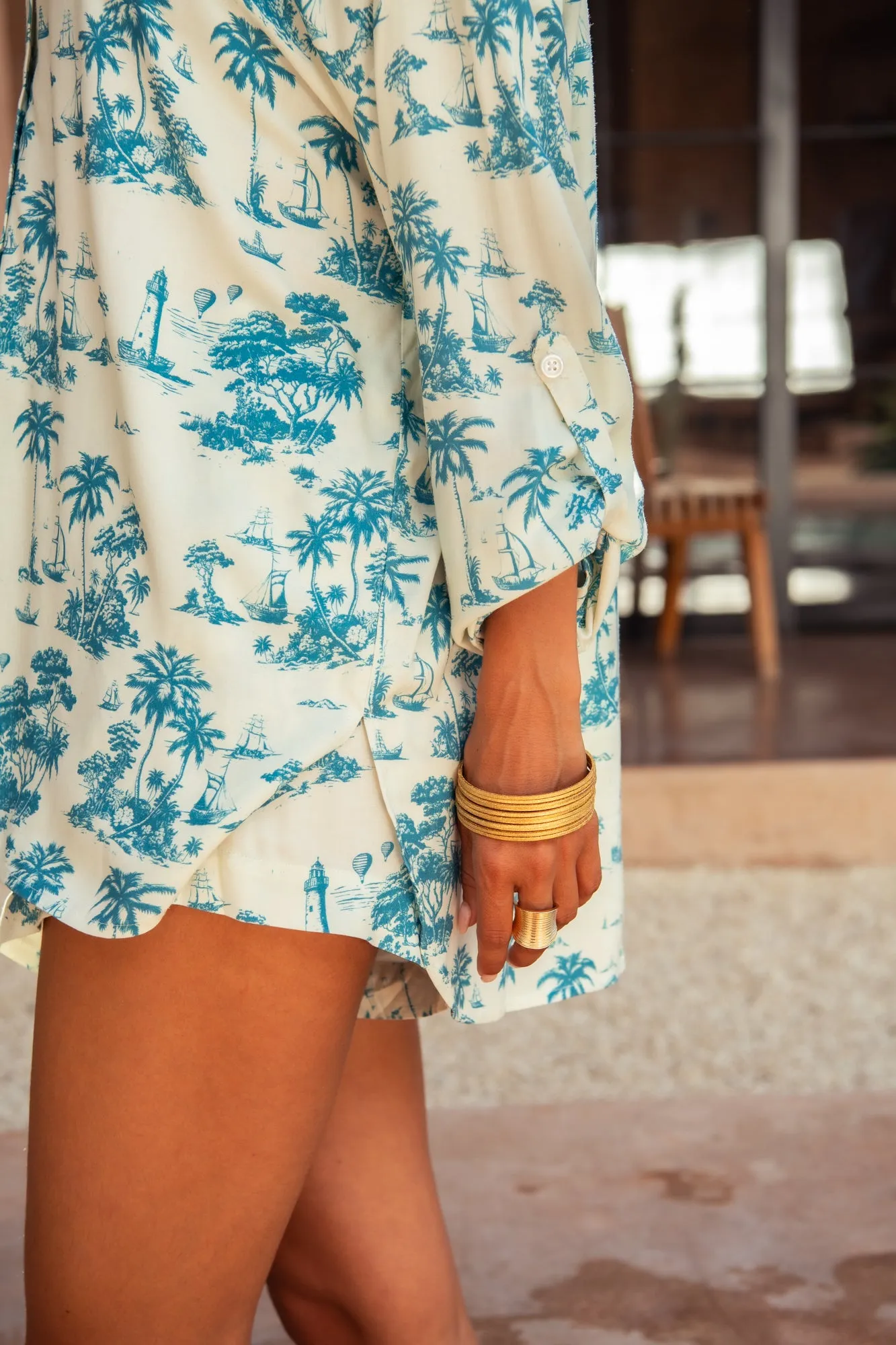 Kelly Shirt - Toile De Jouy