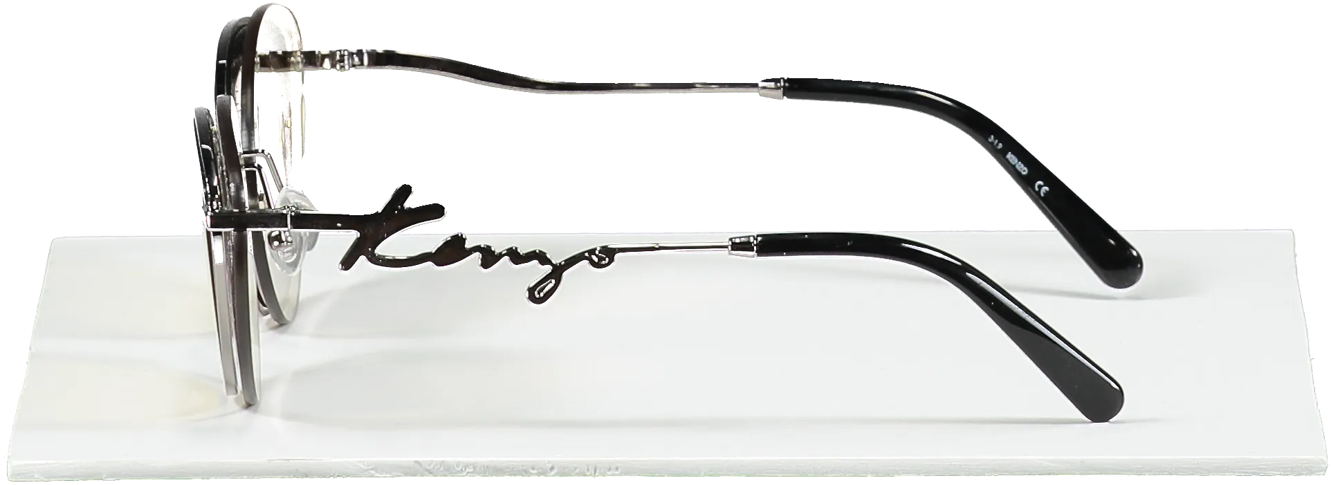 Kenzo Metallic /black Mirrored Side Logo Kz40001u Sunglasses