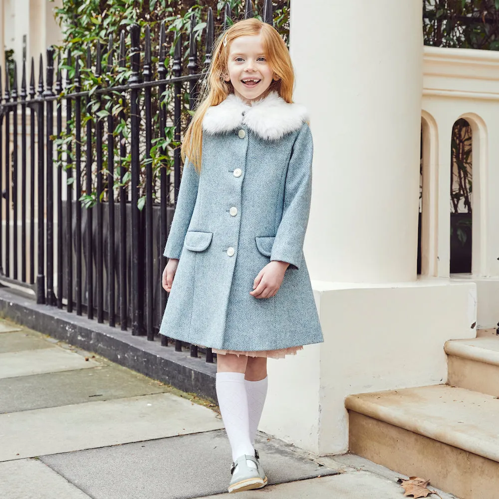 Knightsbridge Faux Fur Collar
