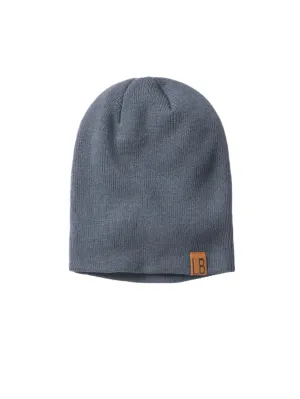 Knit Beanie - Smoke