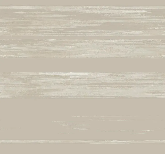 KT2153 Horizontal Dry Brush Wallpaper-Taupe