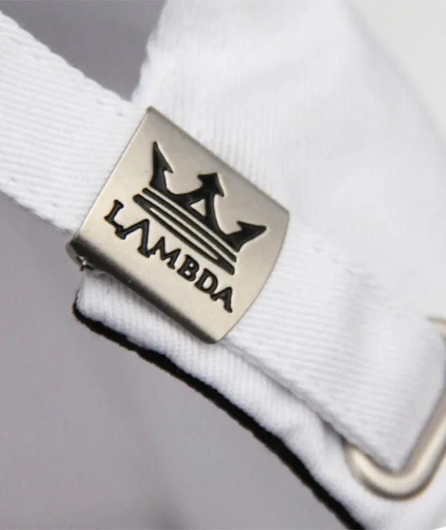 Lambda White Cap