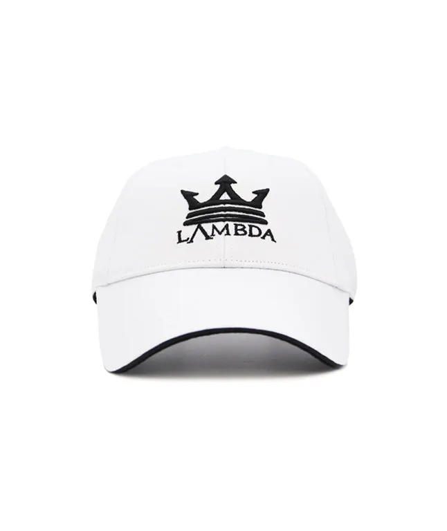 Lambda White Cap