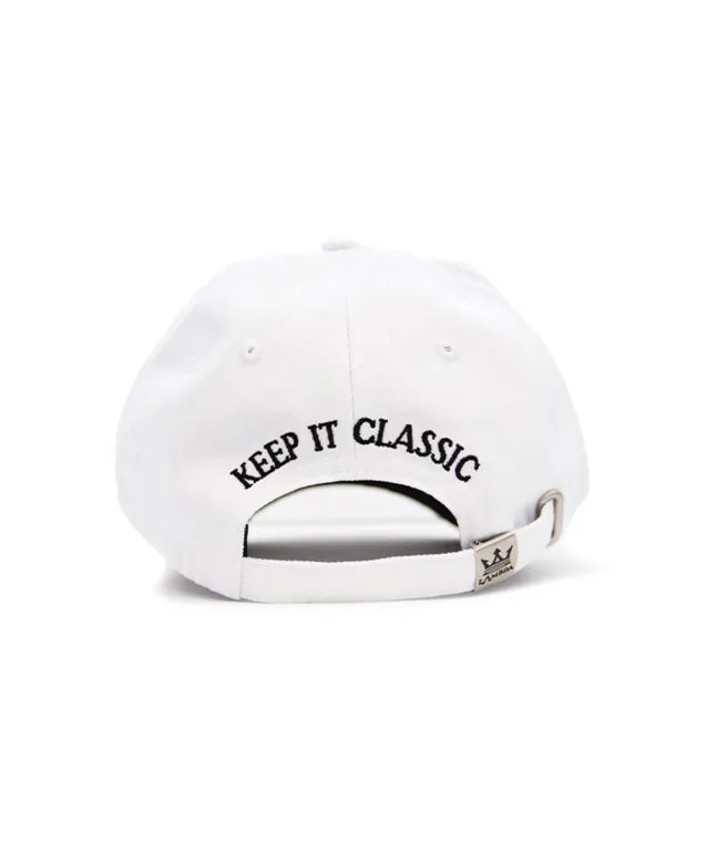 Lambda White Cap