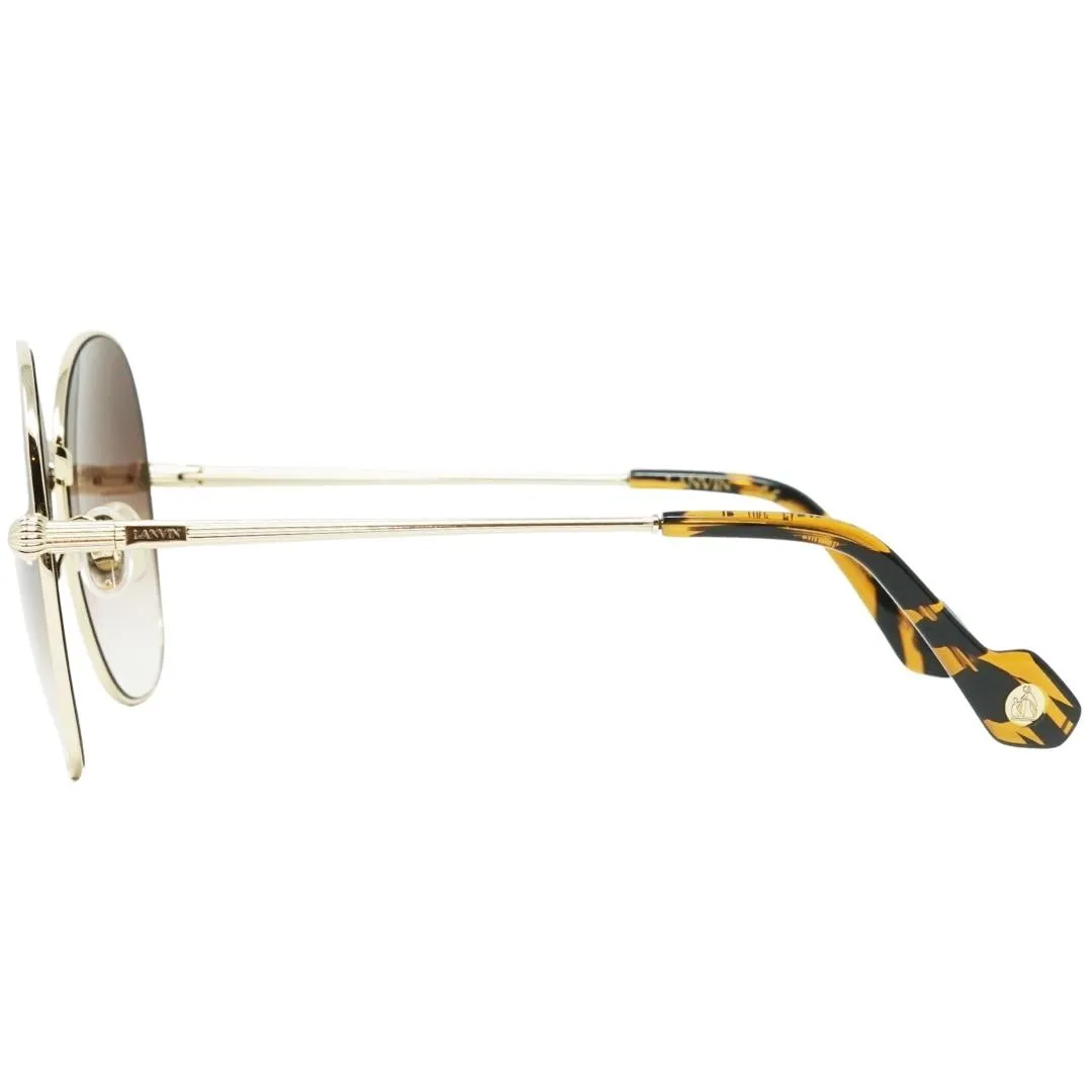 Lanvin Mens LNV119S 740 Sunglasses Gold