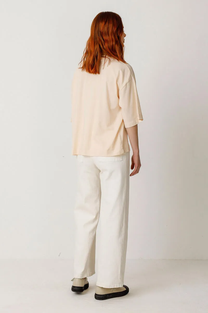 Lariz T-shirt Cream