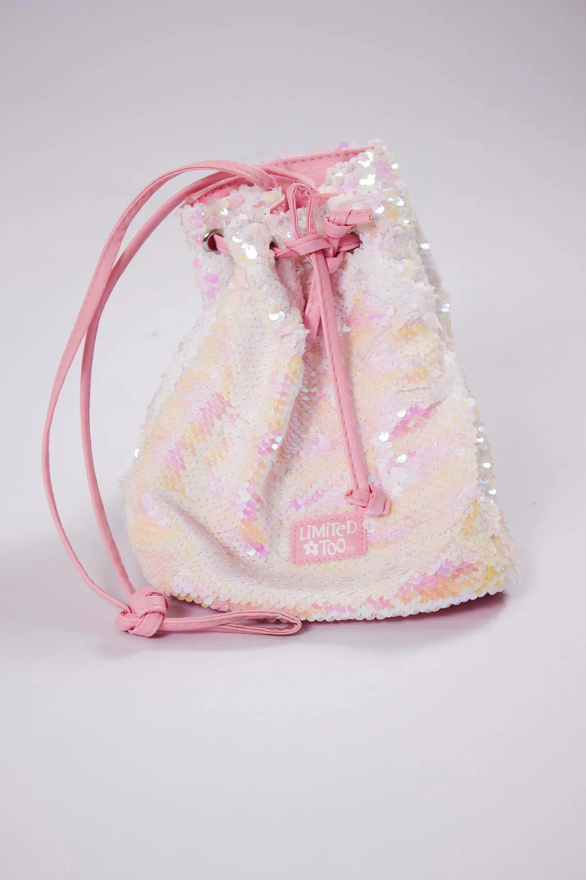 Limited Too Pink Glitter Purse