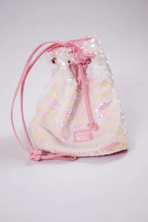 Limited Too Pink Glitter Purse