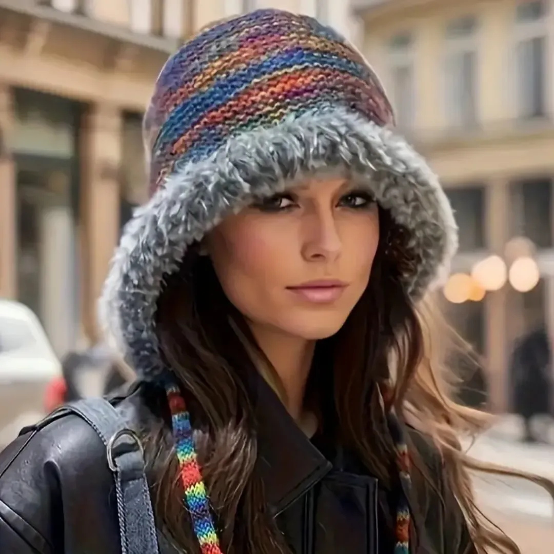 Lindsey | Boho Crochet Beanie