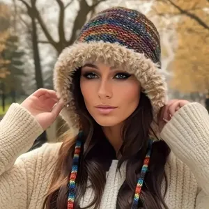 Lindsey | Boho Crochet Beanie