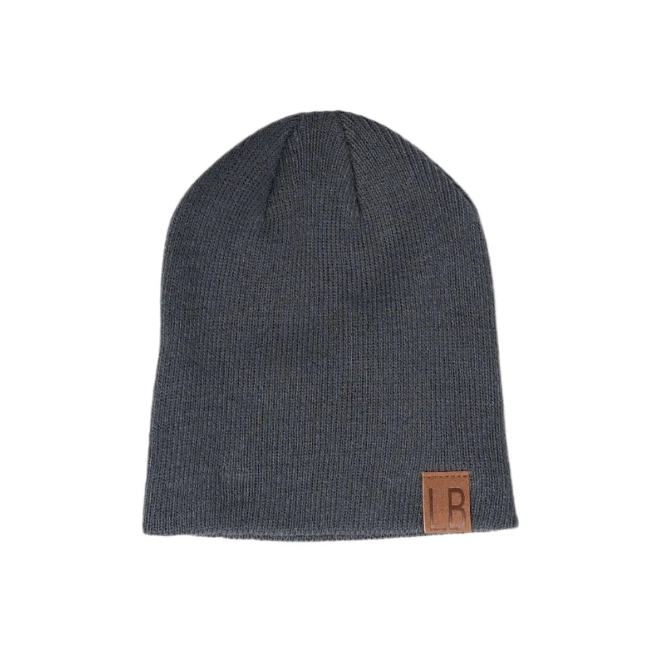 Little Bipsy Knit Beanie - Smoke