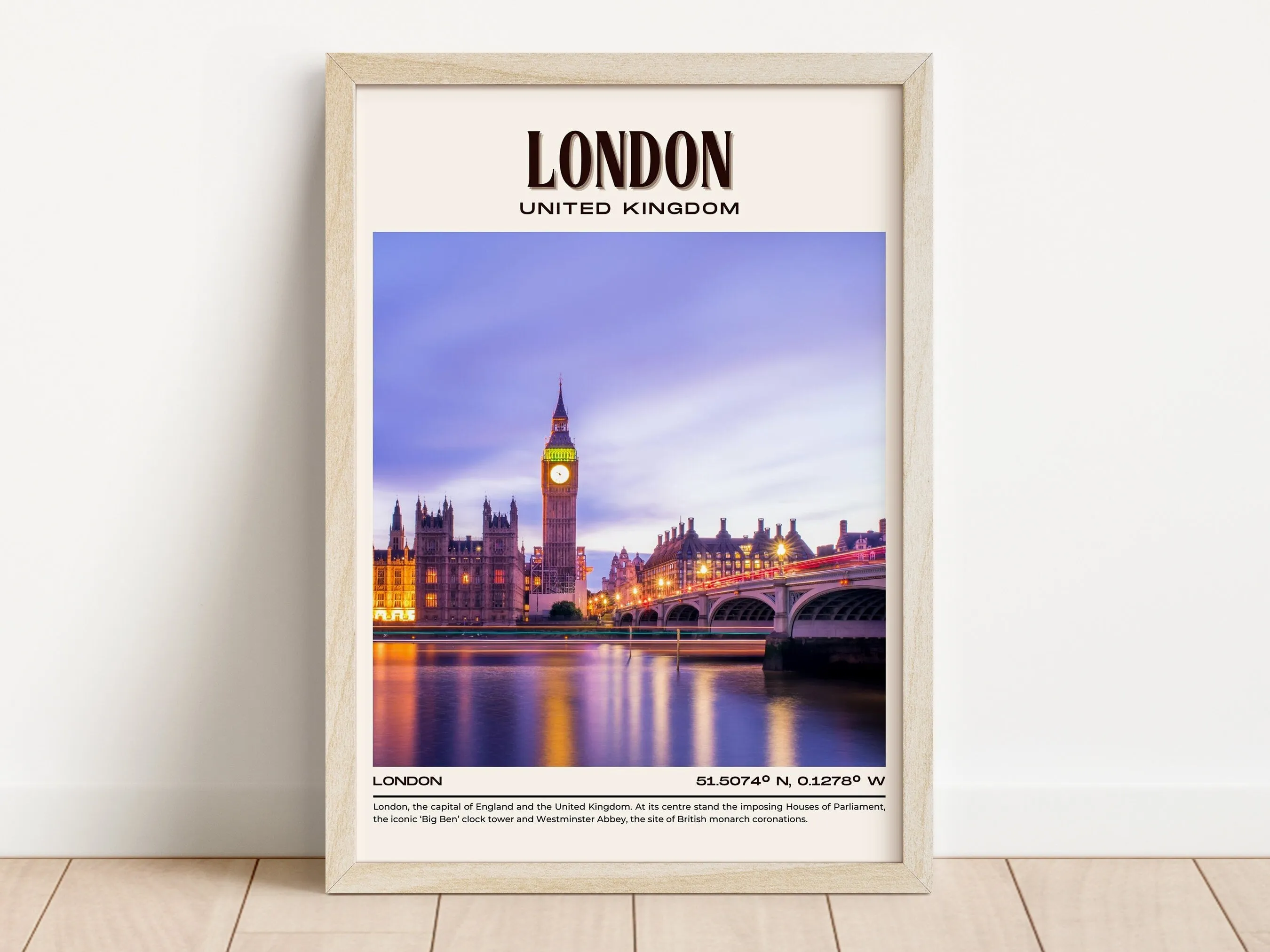 London Vintage Wall Art, UK