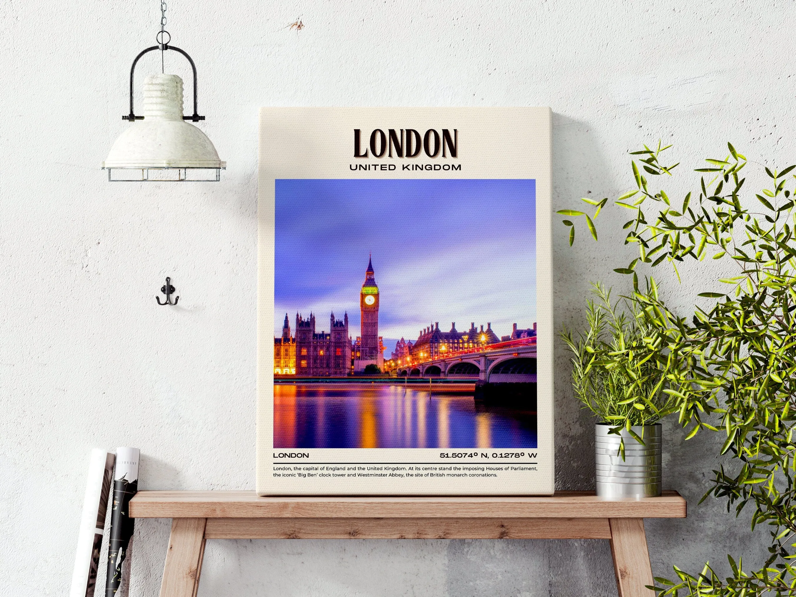 London Vintage Wall Art, UK