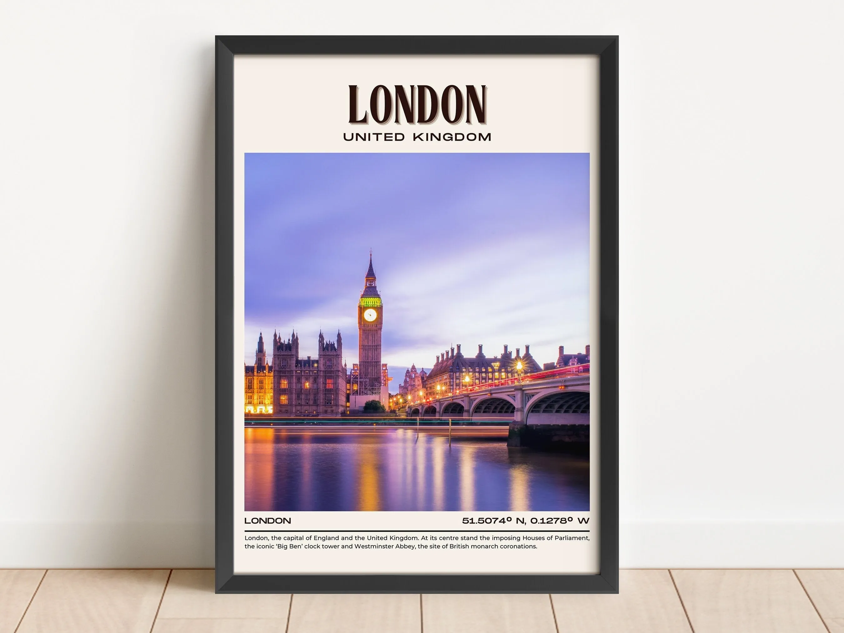London Vintage Wall Art, UK
