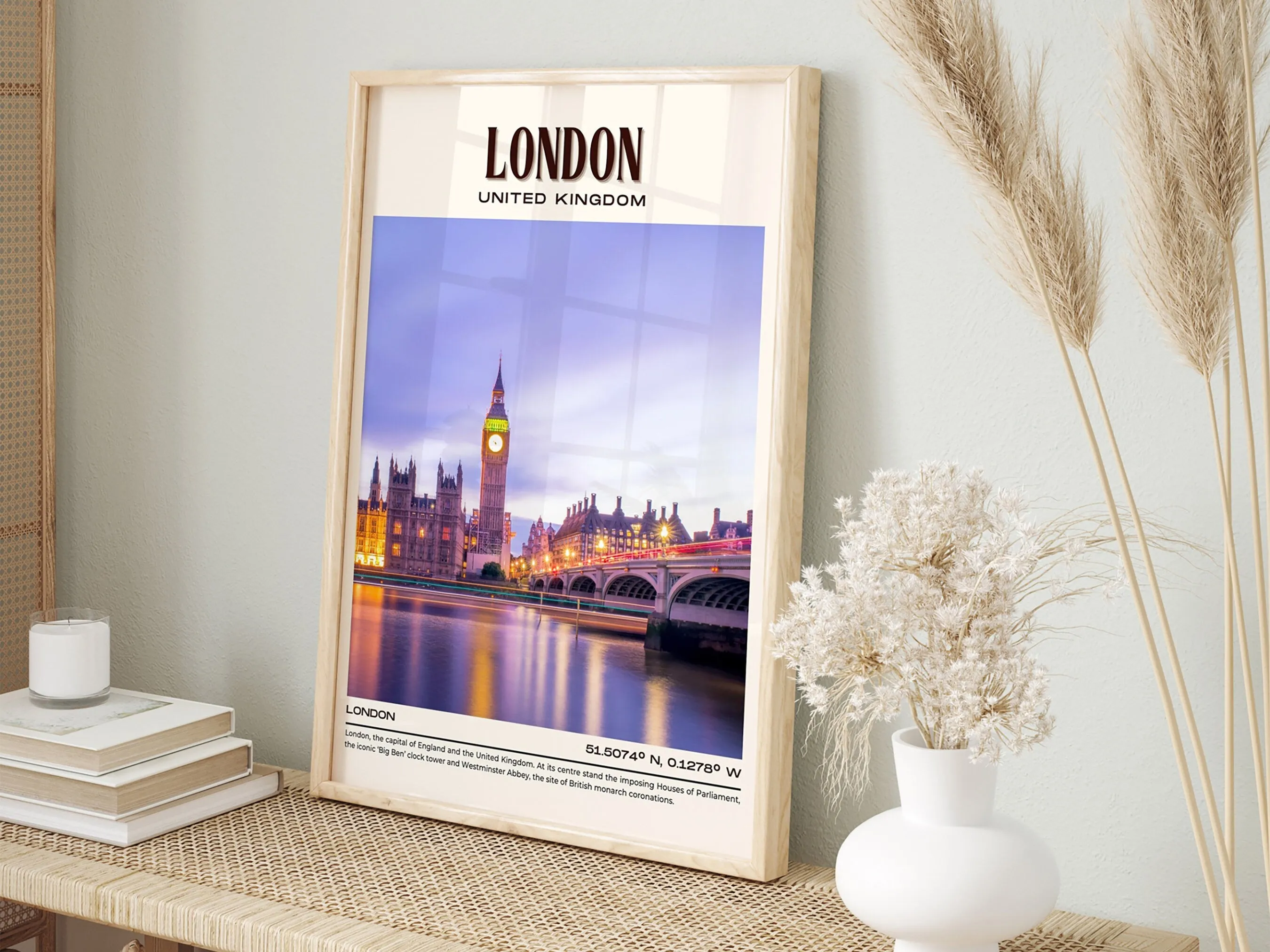 London Vintage Wall Art, UK