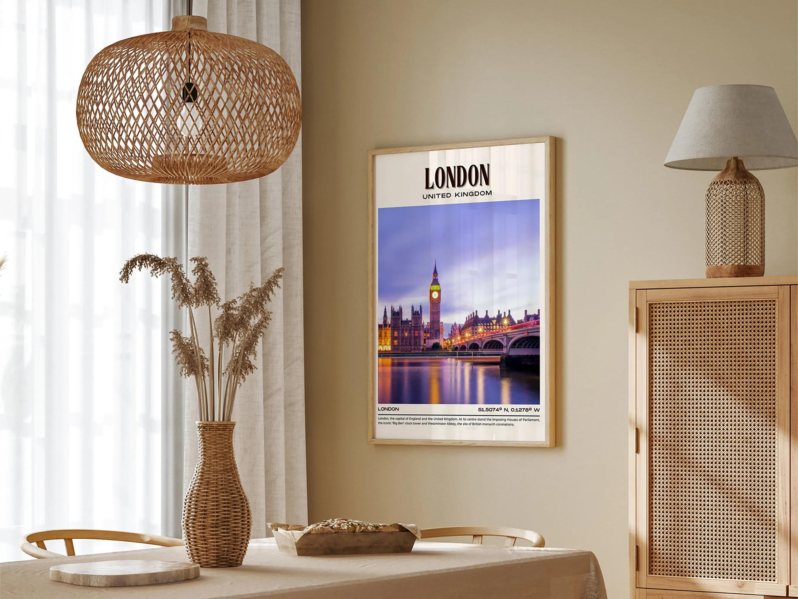 London Vintage Wall Art, UK