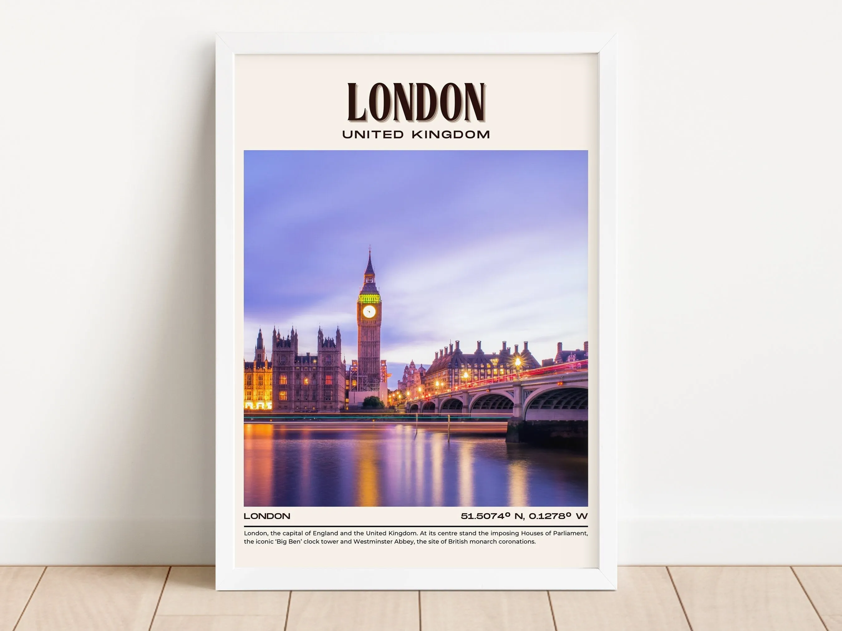 London Vintage Wall Art, UK