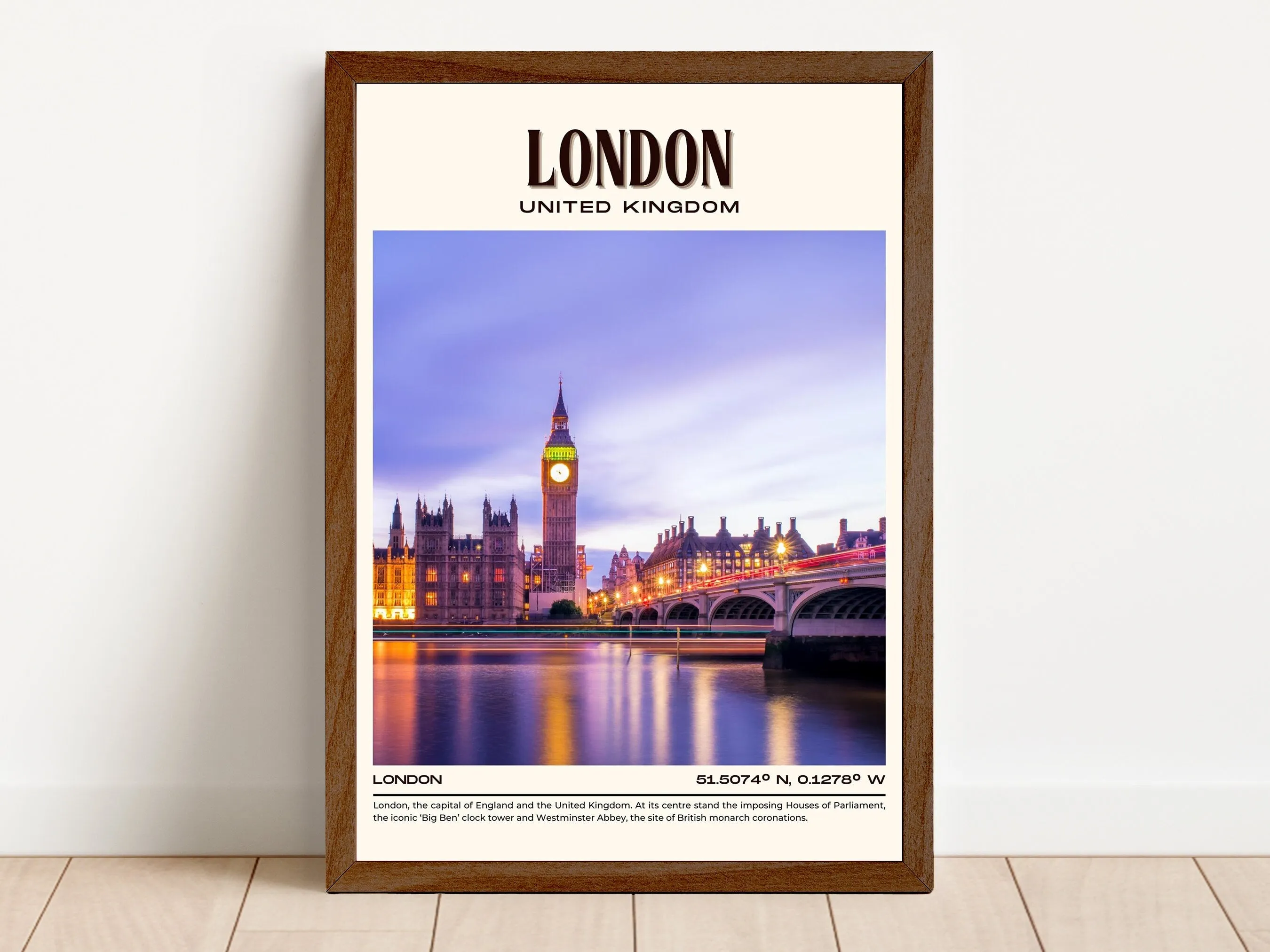 London Vintage Wall Art, UK