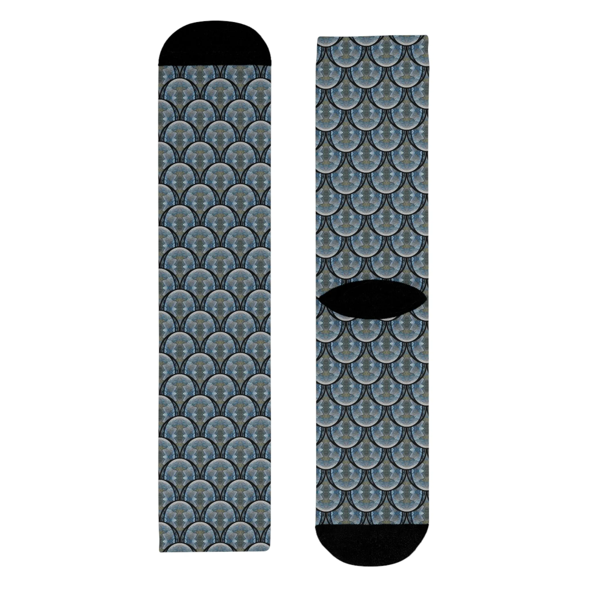 Long Crew Socks (Muliebris/Virilis)(Opal Skies Cantus Primus "Lūminōsitās") RJSTHs2024 RJS