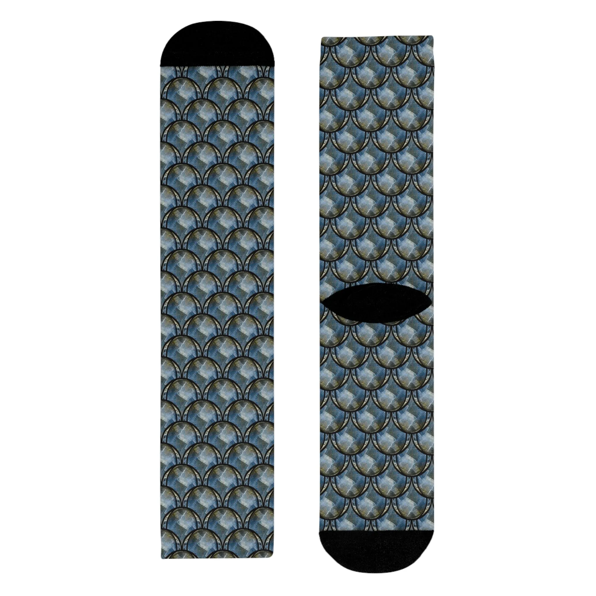 Long Crew Socks (Muliebris/Virilis)(Opal Skies Cantus Primus "Lūminōsitās") RJSTHs2024 RJS