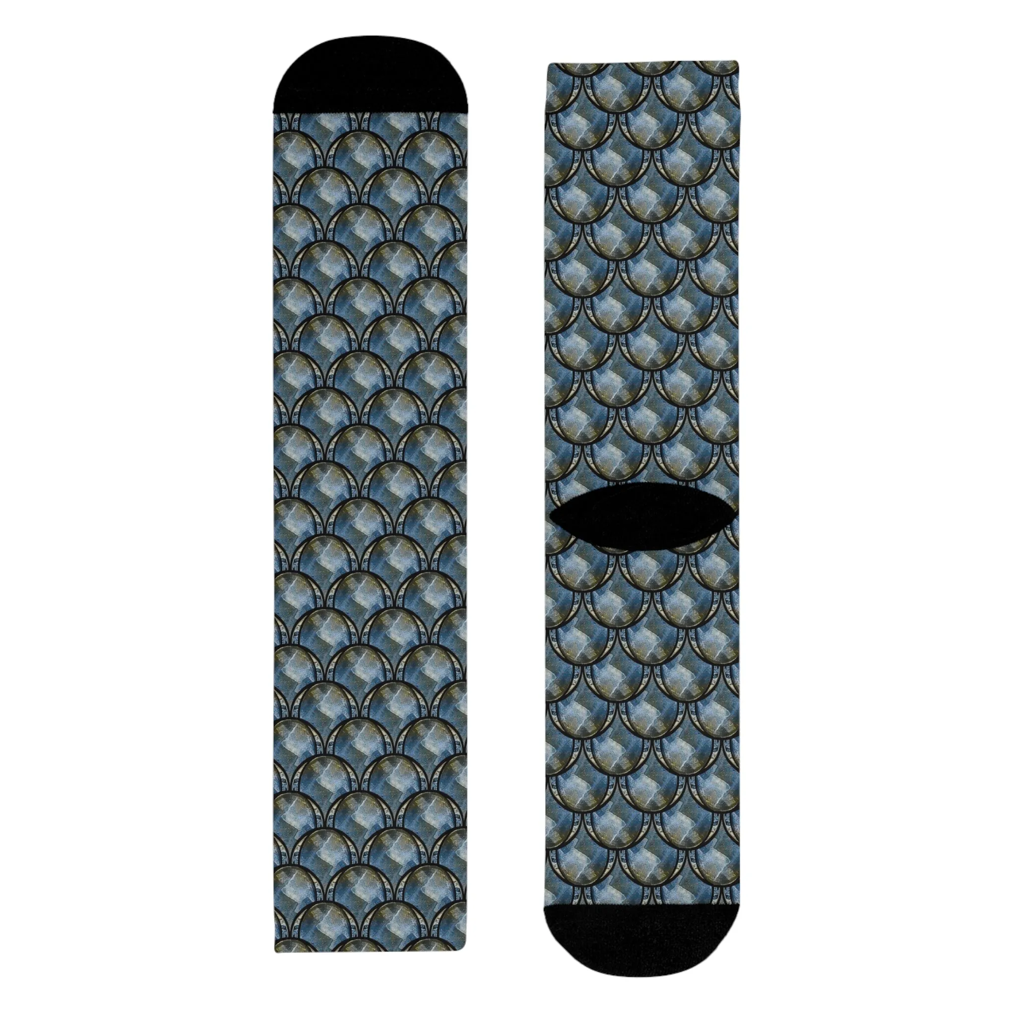 Long Crew Socks (Muliebris/Virilis)(Opal Skies Cantus Primus "Lūminōsitās") RJSTHs2024 RJS