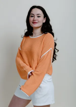 Lora Knit Sweater - Apricot