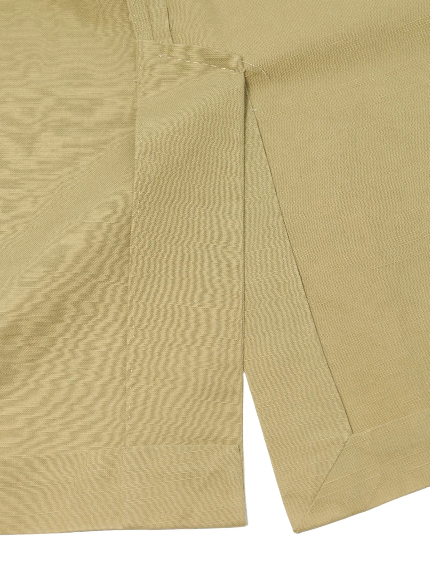 Loro Piana Beige Vintage Cotton & Hemp Safari Style Blazer
