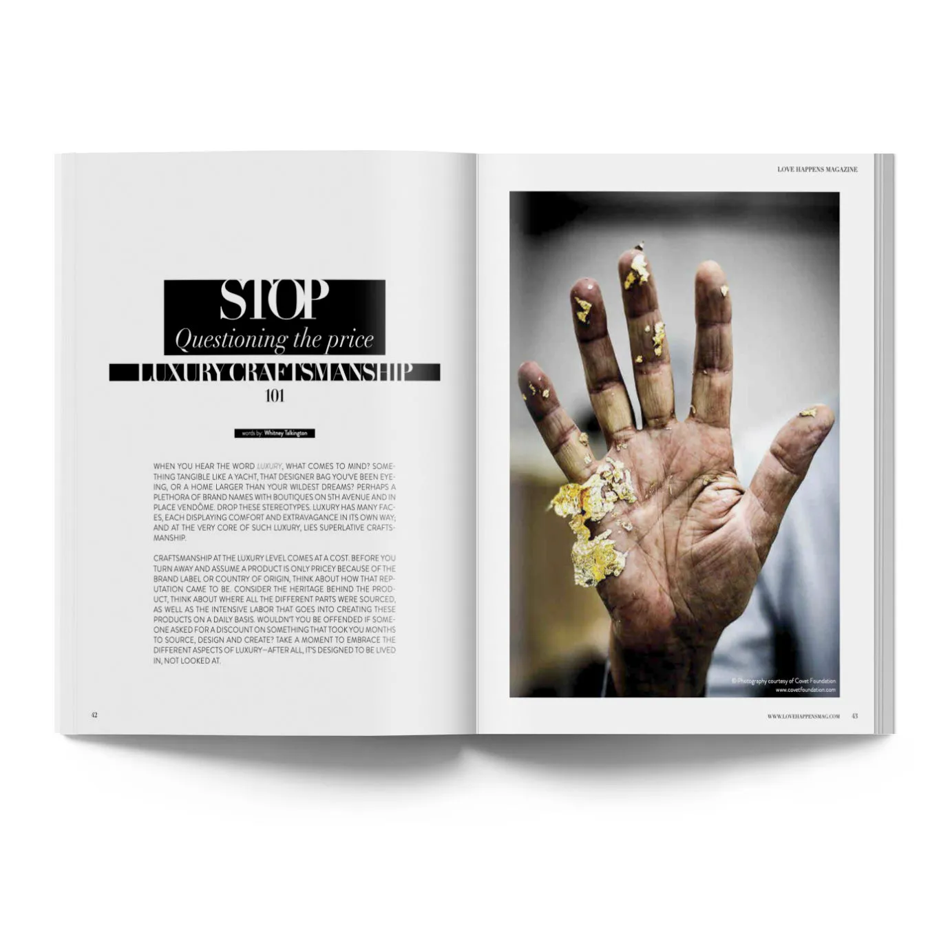Love Happens Vol. 3: Haute Craftsmanship in Design & Couture
