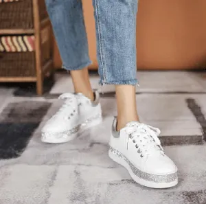 Lux sneaker by LaVish - White