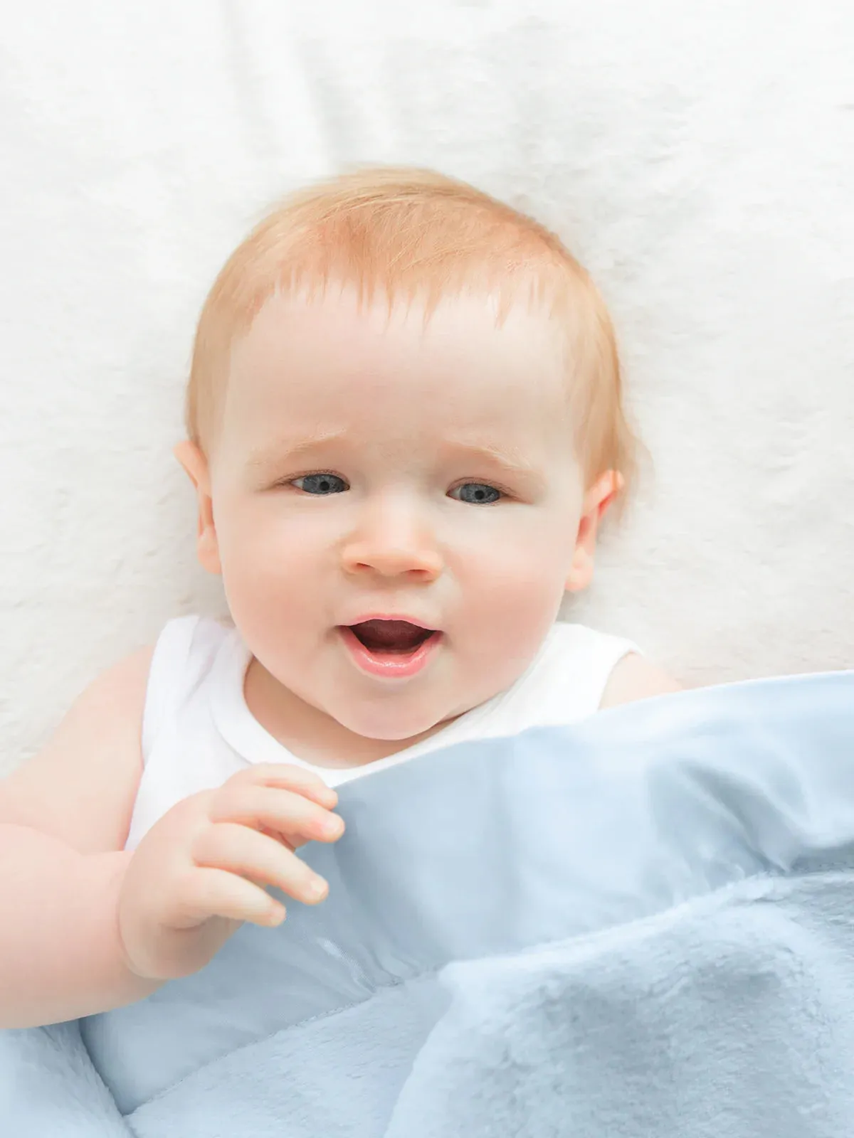 Luxe™ Baby Blanket, Blue
