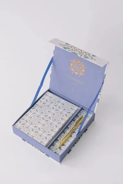 Luxury Stationary Set - Folk Pattern Thank You Cards