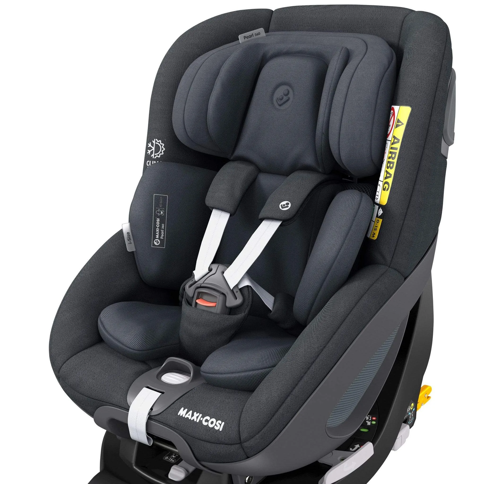 Maxi-Cosi Pebble 360, Pearl 360 & Familyfix 360 Base Bundle - Graphite