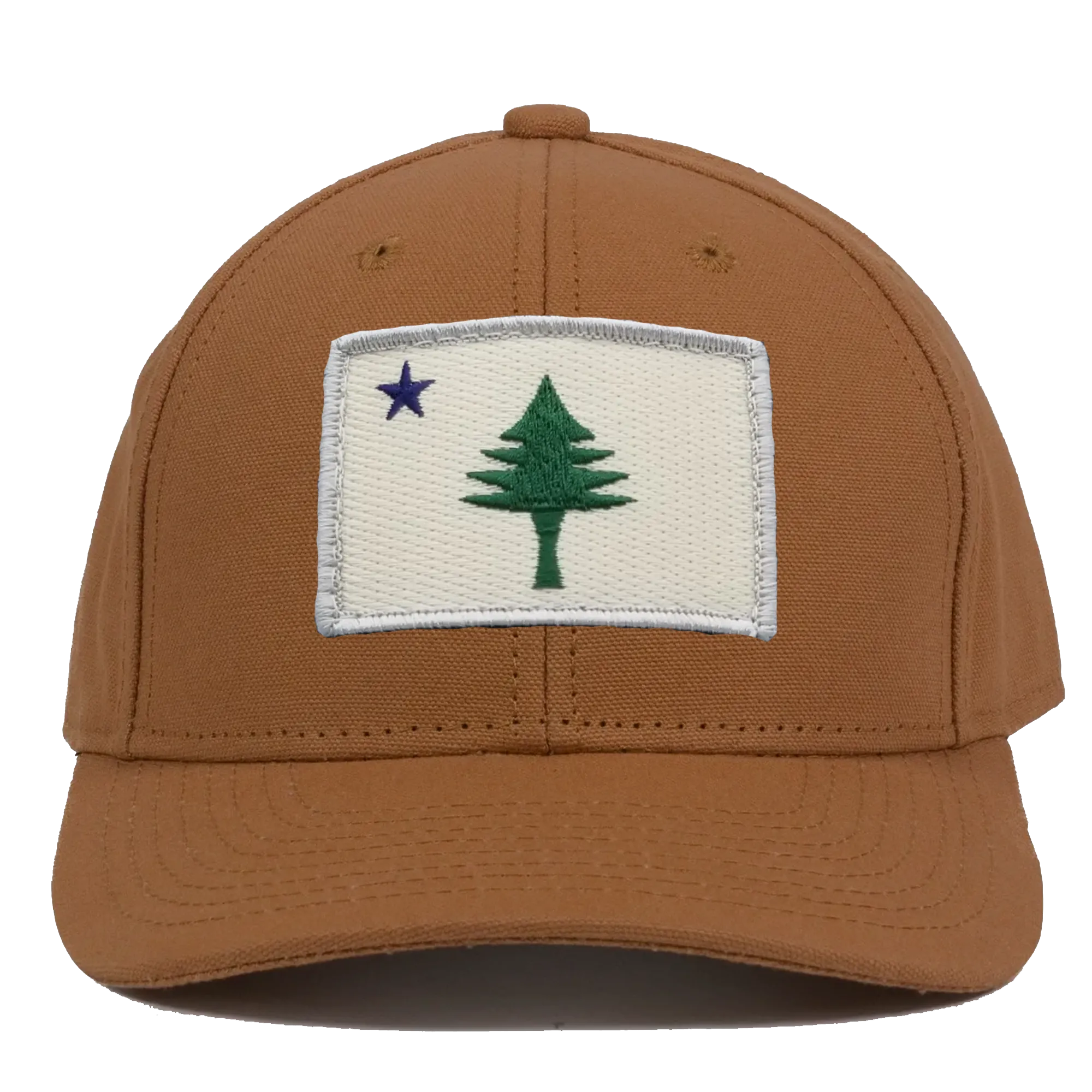ME Flag Patch Trucker Hat
