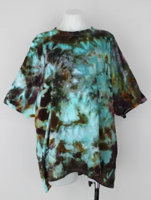 Men's t shirt ice dye size 3XL - Chaotic Adventure crinkle