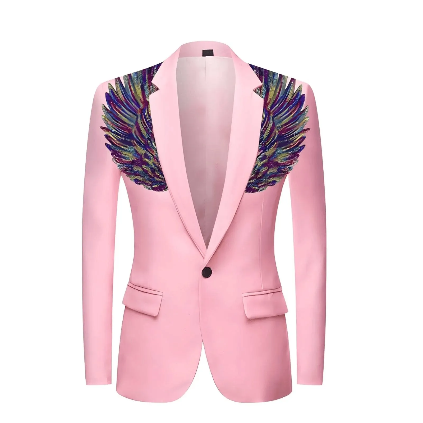 Metallic Wing Modern Fit Blazer