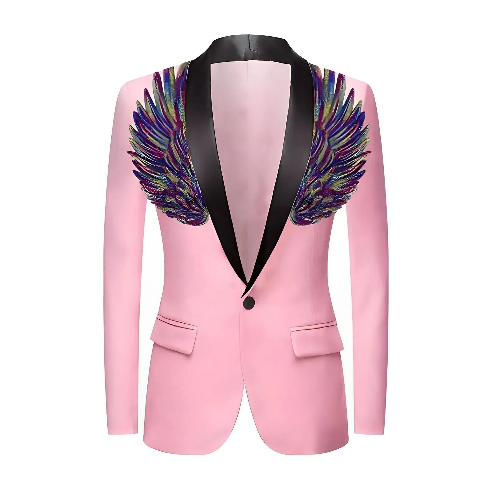 Metallic Wing Modern Fit Blazer