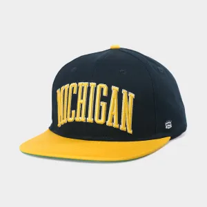 Michigan Wolverines Vintage-Inspired Snapback Hat