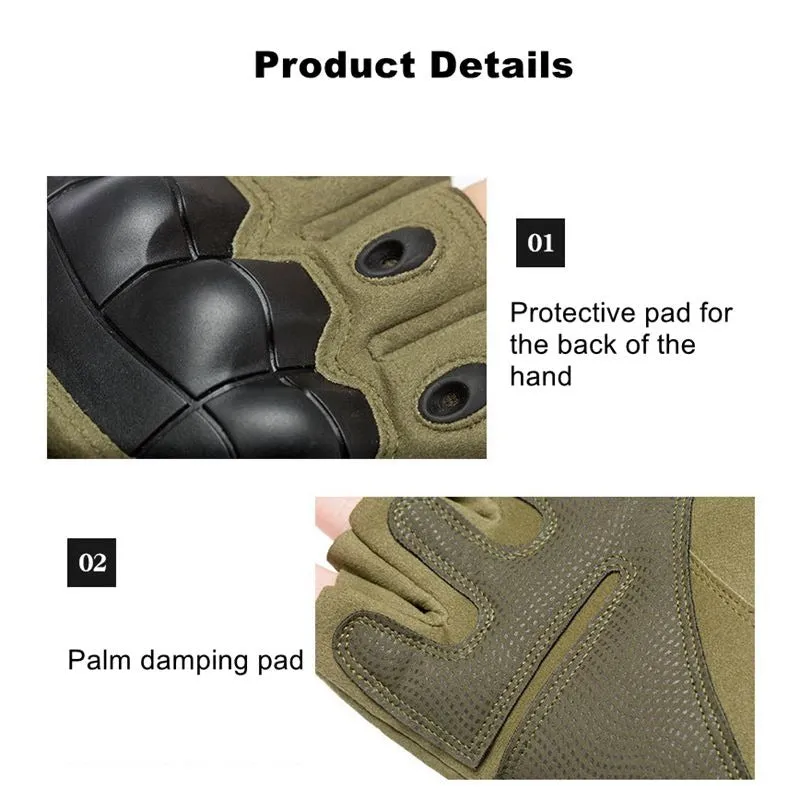 Military Tactical Fitness Riding Touch Gloves