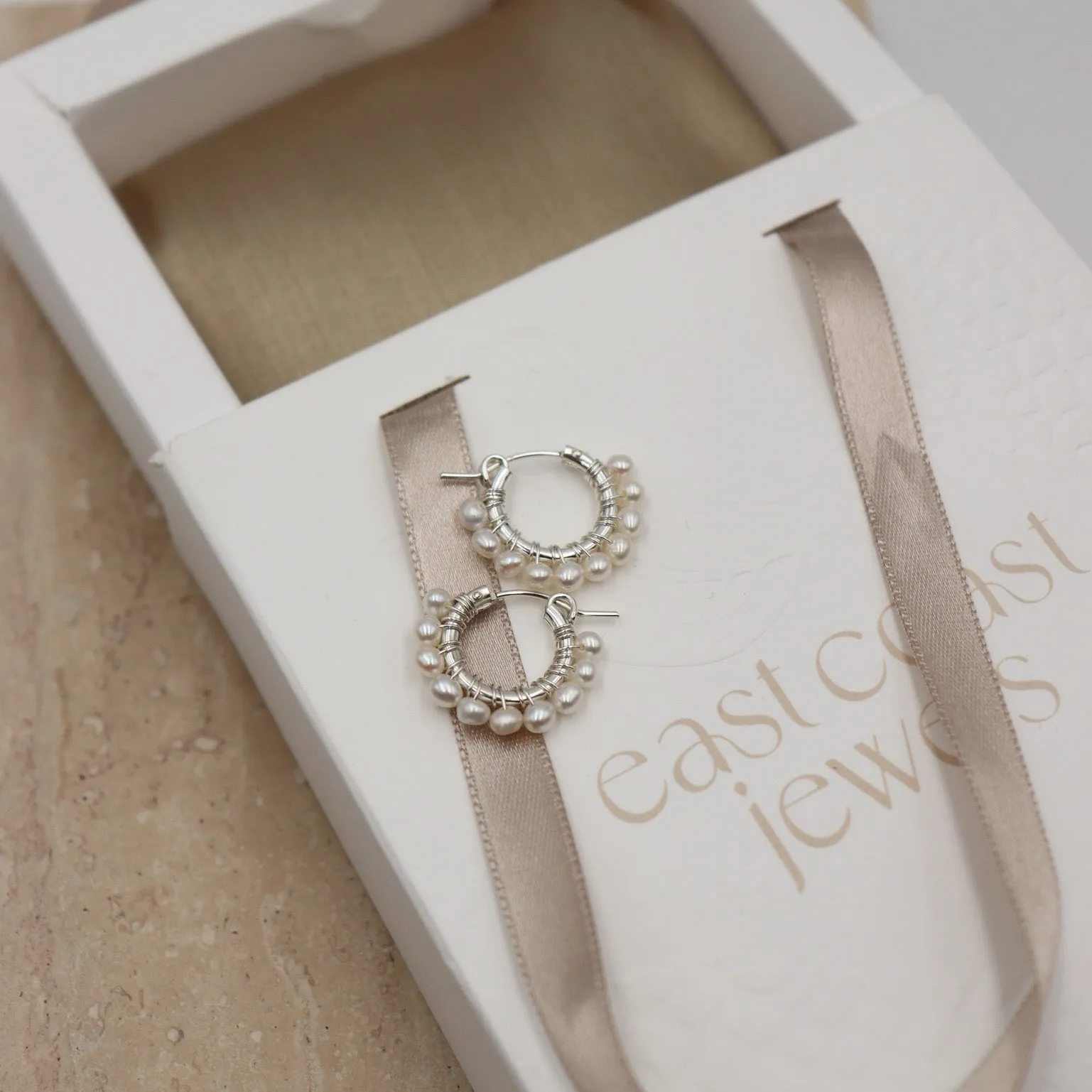 Mini Audrey’s Pearls in Silver