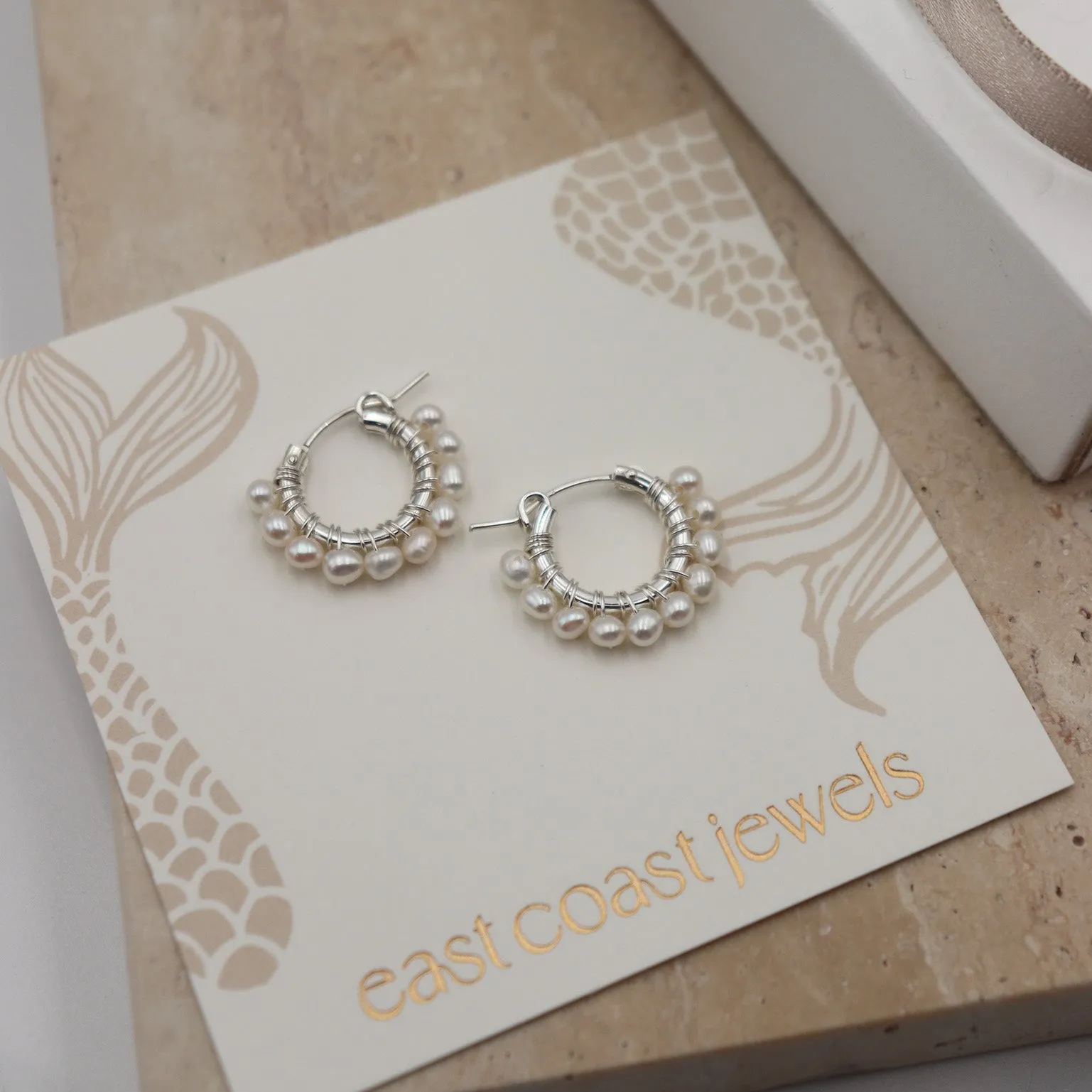 Mini Audrey’s Pearls in Silver