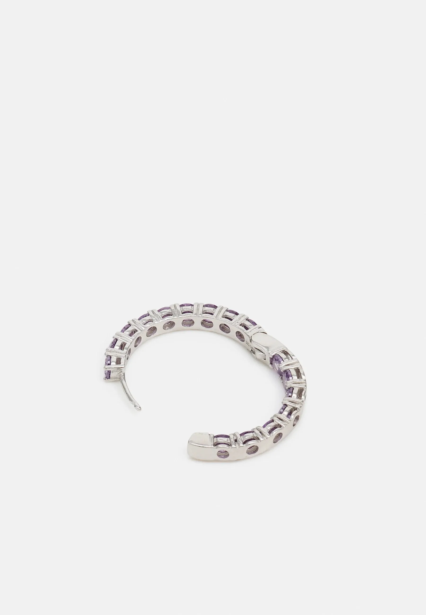 Mounser Laguna Hoop Earrings Plum