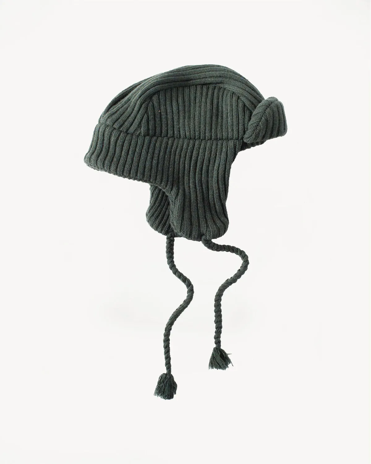 MSP-7005 - Knit Bomber Cap - Army Green