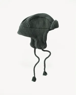 MSP-7005 - Knit Bomber Cap - Army Green