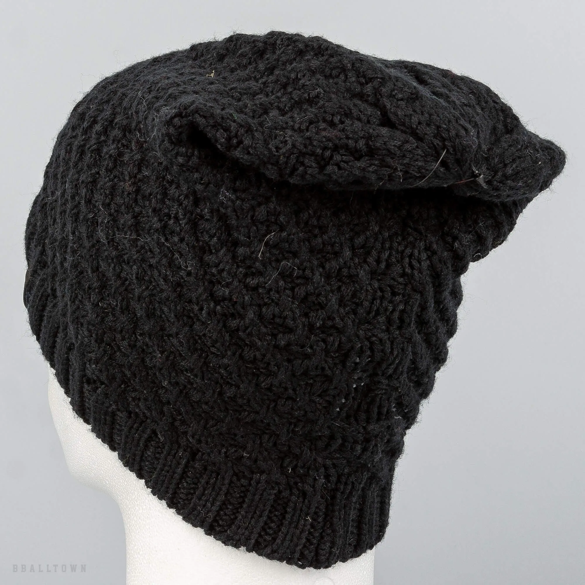 MZ72 Ac Happy knit beanie Black