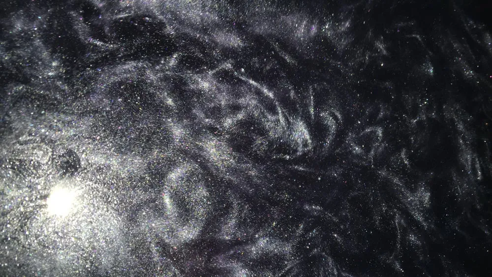 Nether Luxury Black Metallic Bath Bomb