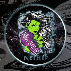 Nether Luxury Black Metallic Bath Bomb