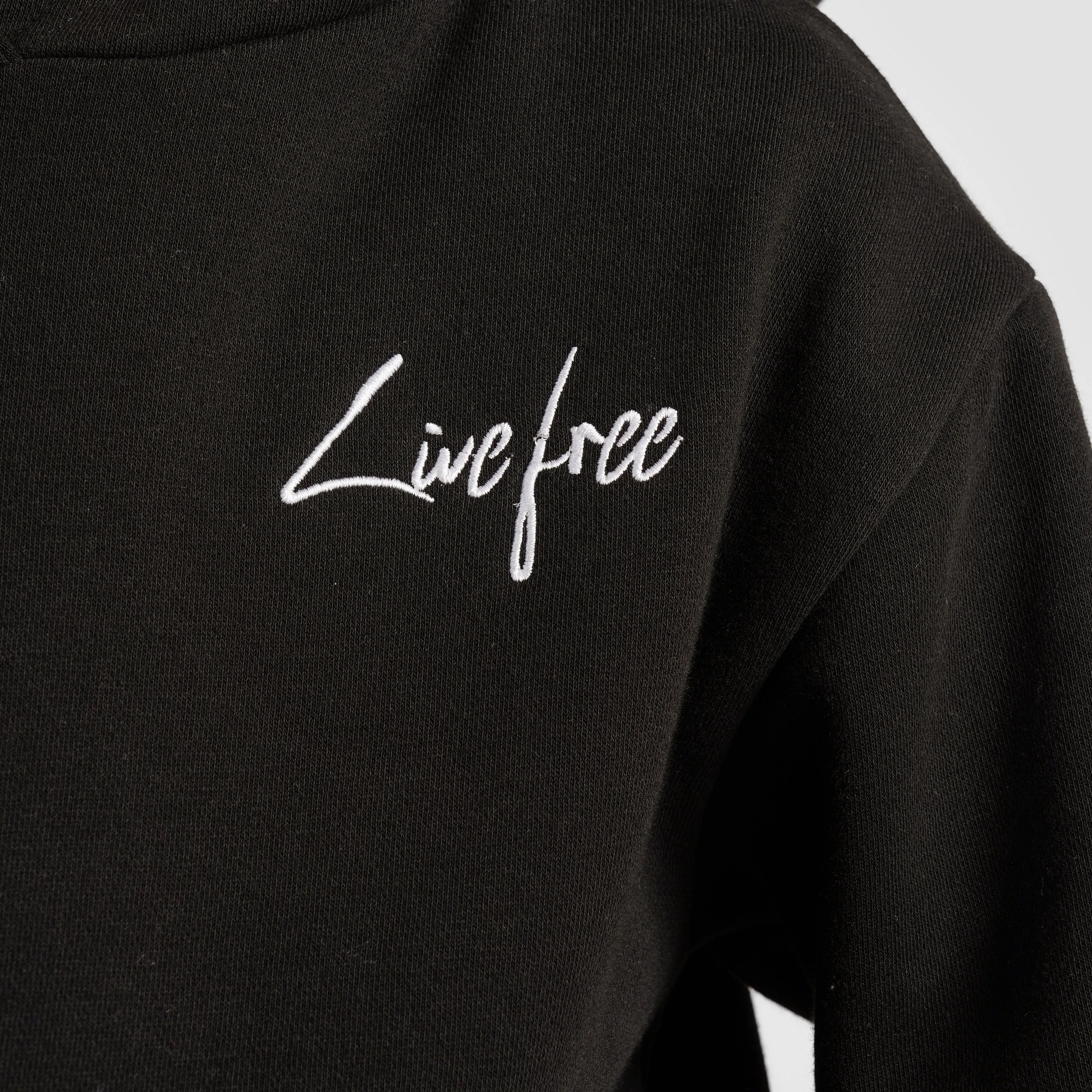 Never Give Up Hoodie (Black)