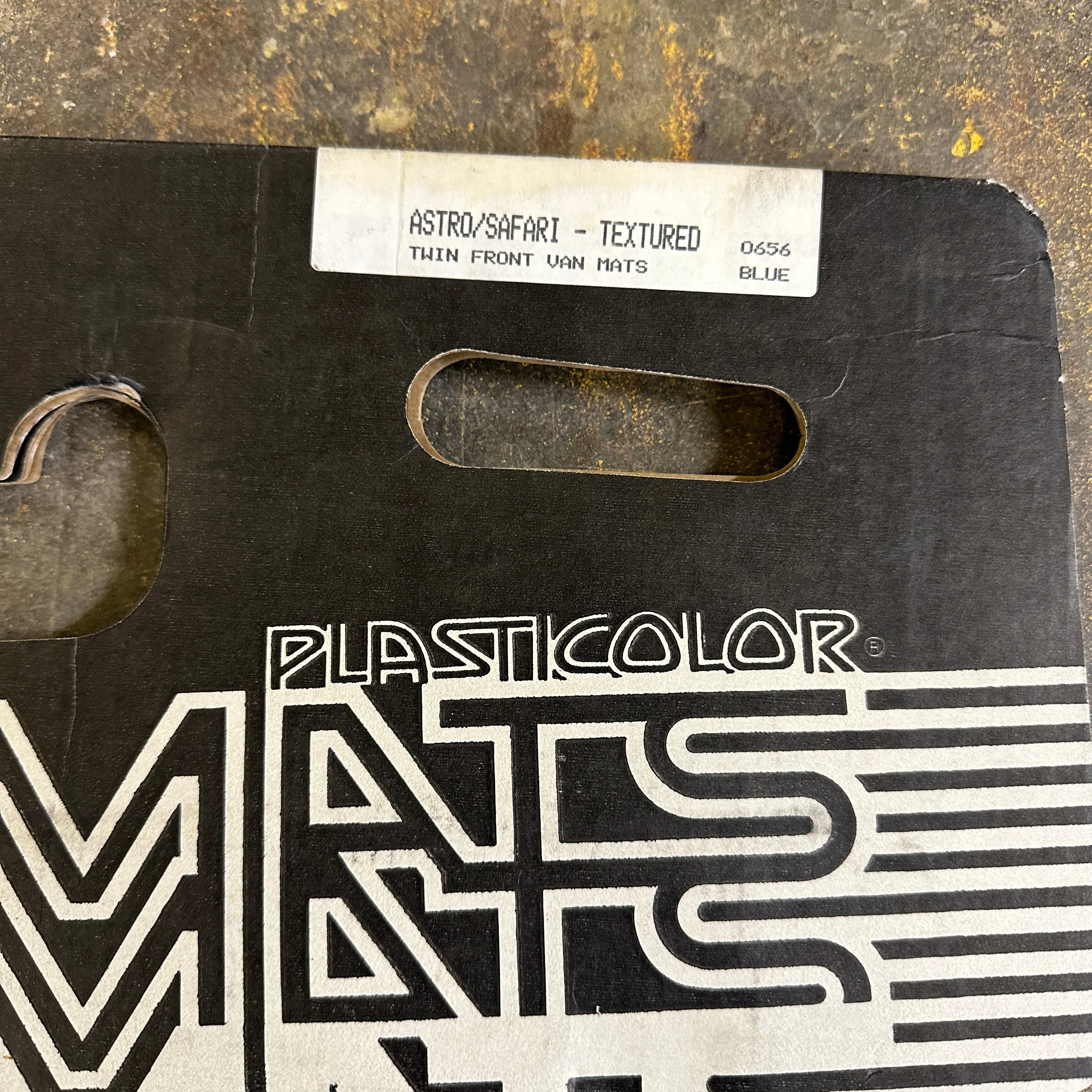 NOS Astro/Safari Van Floor Mats - Plasticolor