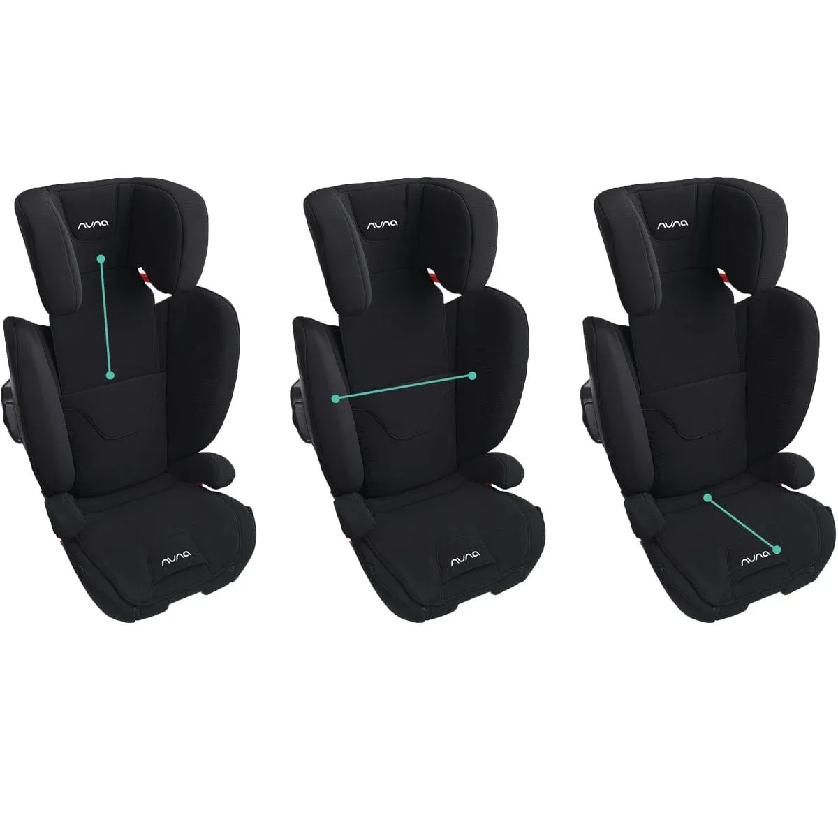 Nuna AACE Booster Seat - Caviar